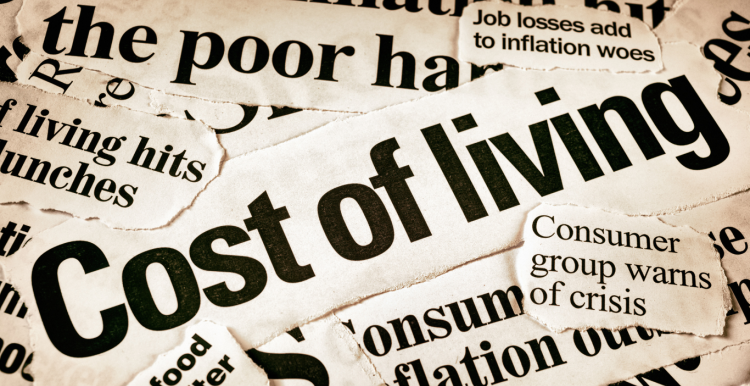 cost of living newspaper headlines