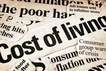cost of living newspaper headlines