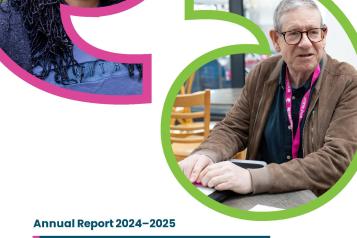 Annual report front cover