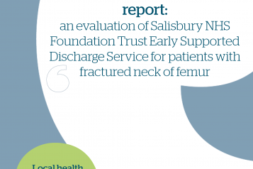 Early supported discharge femur report front cover