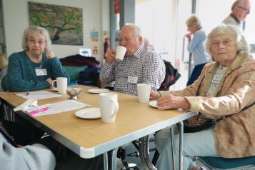 People at Chippenham Memory Cafe