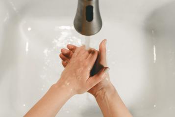 hand washing