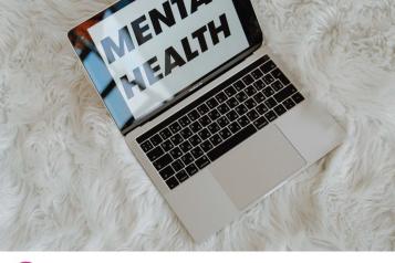 Review of online mental health support for children and young people front cover