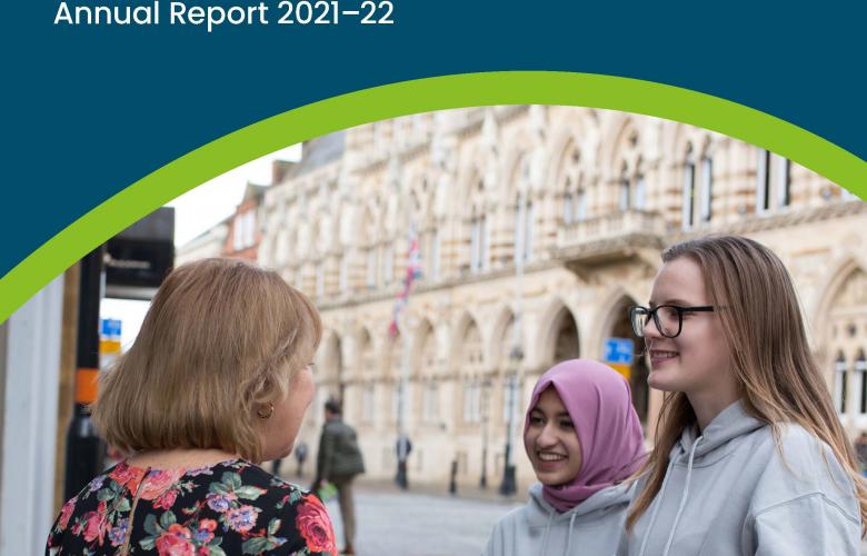 Annual Report 2021-22 front cover