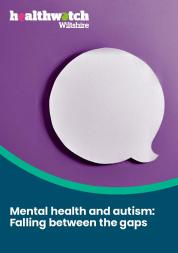 Mental health and autism report front cover