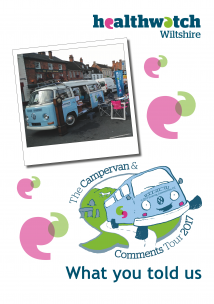 Campervan and Comments Tour report front cover